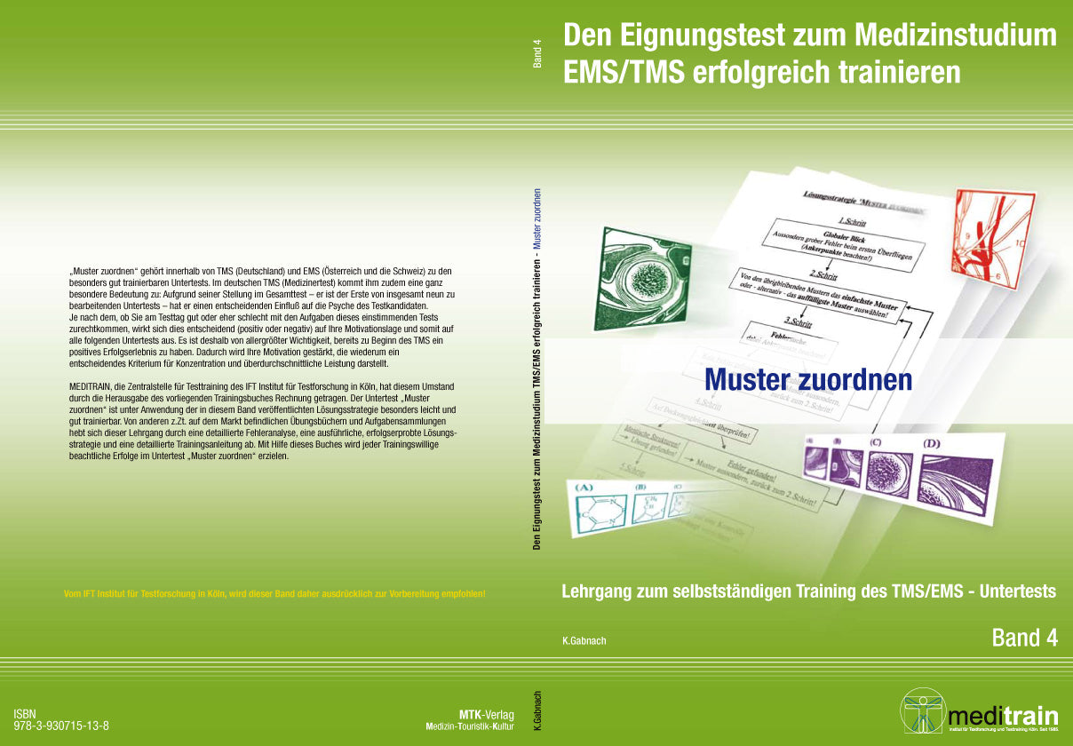 Band 4 - Den Eignungstest zum Medizinstudium EMS/TMS erfolgreich trainieren - Muster zuordnen