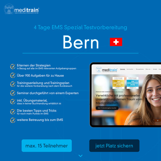 4 Tage Spezial Training für den EMS (Numerus Clausus) | Bern 14.-17.01.2025